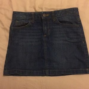 GIRLS BLUE JEAN SKIRT